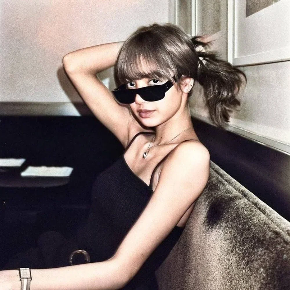 Celine CL40294I 78A Rectangle Sunglasses - Shiny Purple/Grey - Picture 3 of 9